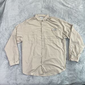 Columbia PFG Shirt Mens XL Omni Shade Performance Fishing Long Sleeve